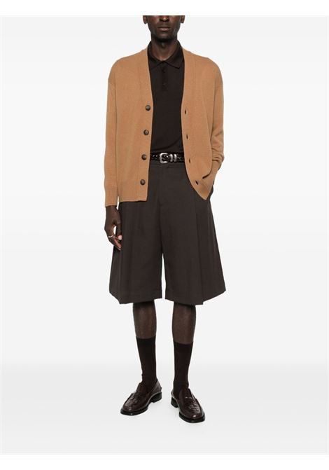 maglia polo uomo marrone scuro ROBERTO COLLINA | 253M01004M0108